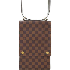 Louis Vuitton Damier Ebene Brown Portobello Shoulder Bag